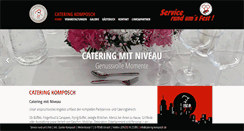 Desktop Screenshot of catering-komposch.de
